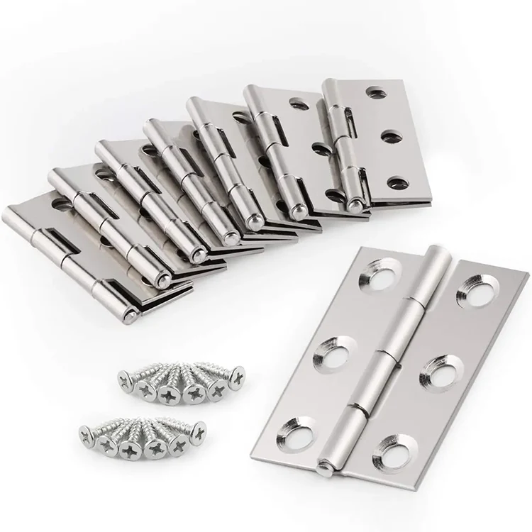Baja stainless menebal engsel tikungan lurus sunyi